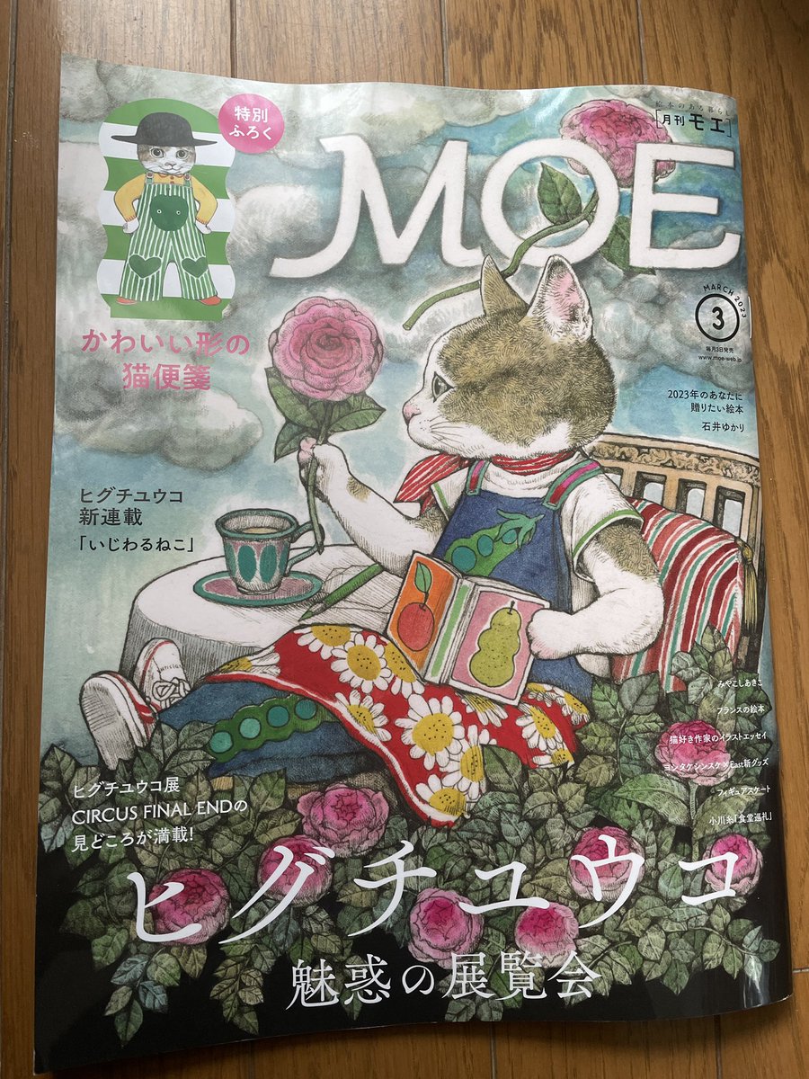 月刊MOE3月号に私のインタビュー記事が掲載されてます、自分の大学時代の印象に残ってることを一枚絵にした描き下ろしもあります。よろしくお願いします! 