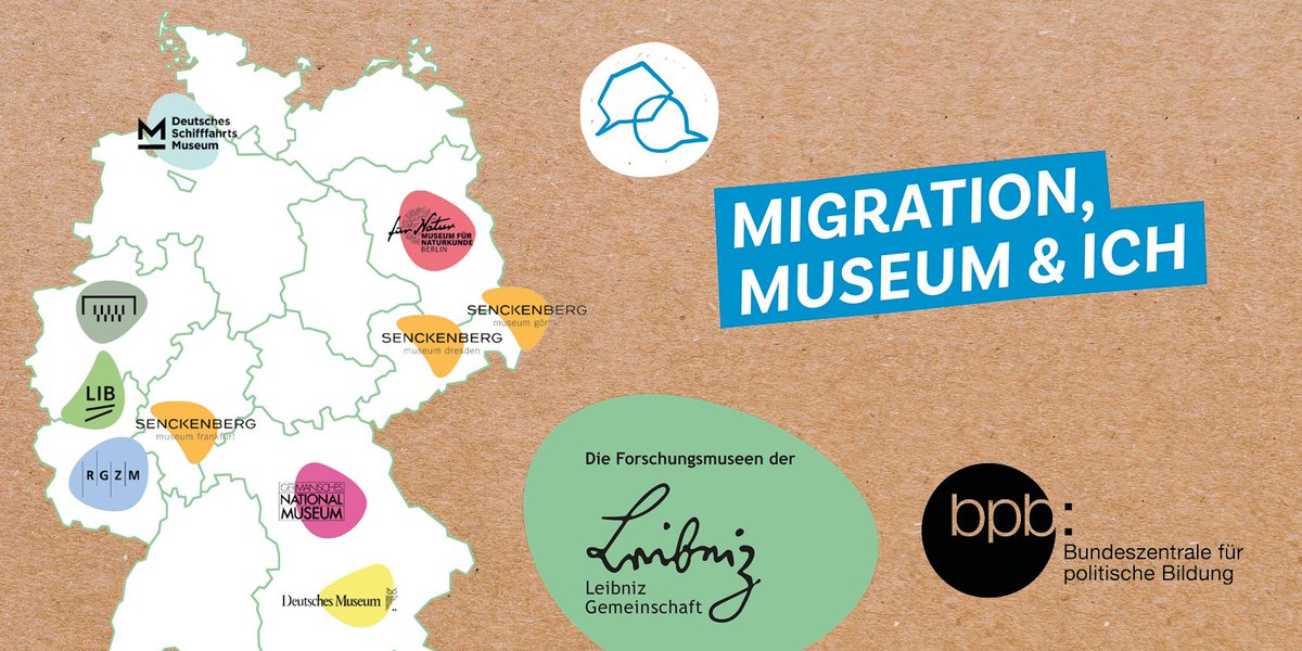 LeibnizWGL's tweet photo. #MigrationMuseumIch: Kreativkartenset der Leibniz-Forschungsmuseen &amp; @bpb_de
Mit dem modularen #Lernmaterial nähern sich Schüler*innen der Klassen 7-9 dem Thema #Migration über ausgewählte Objekte aus den 8 #LeibnizMuseen Jetzt kostenlos bestellbar unter https://t.co/5Wna8qUdY7 https://t.co/4FGwIP2JNf