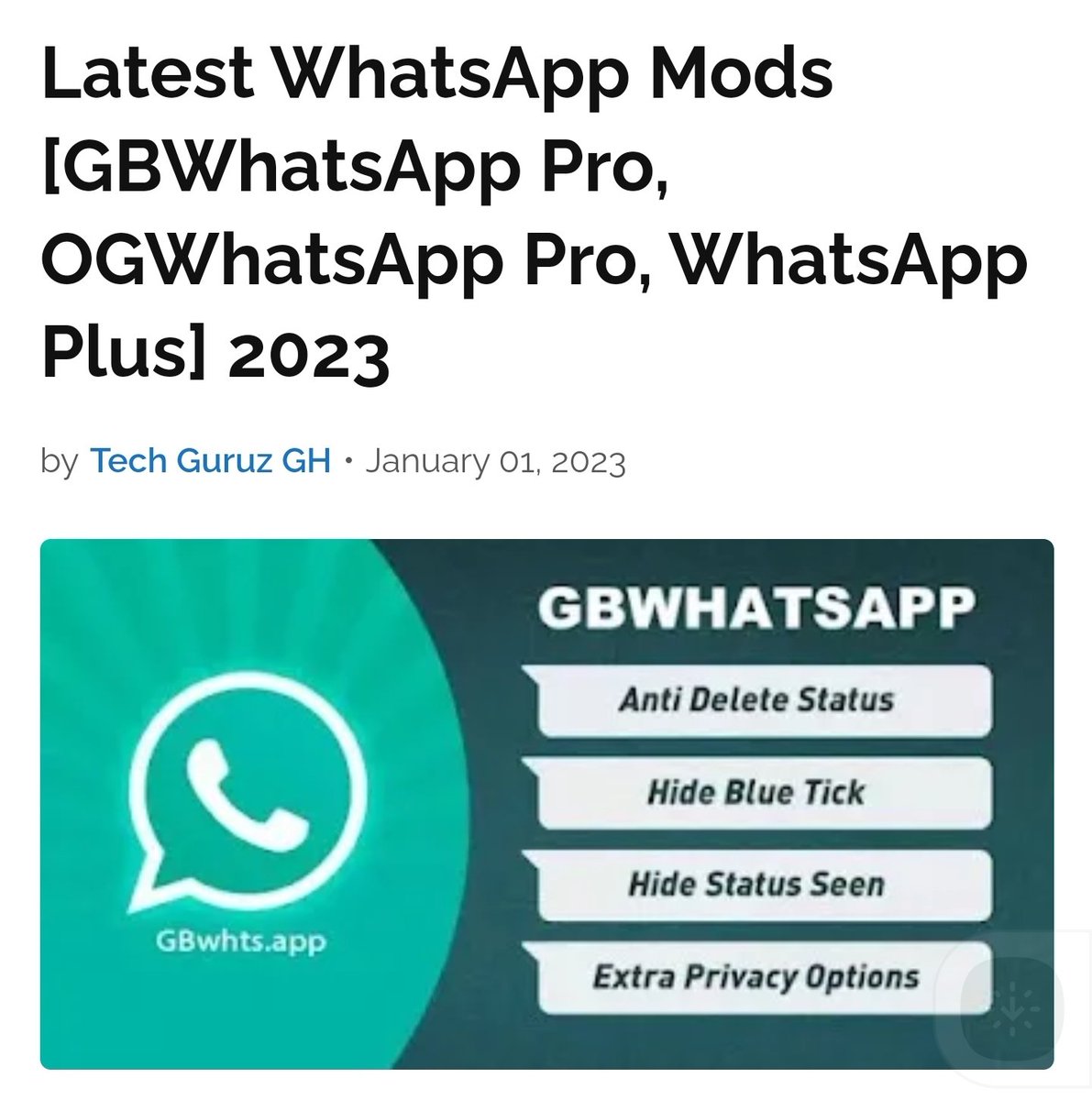 Tech Guruz GH (@TechGuruzGH) / Posts / X