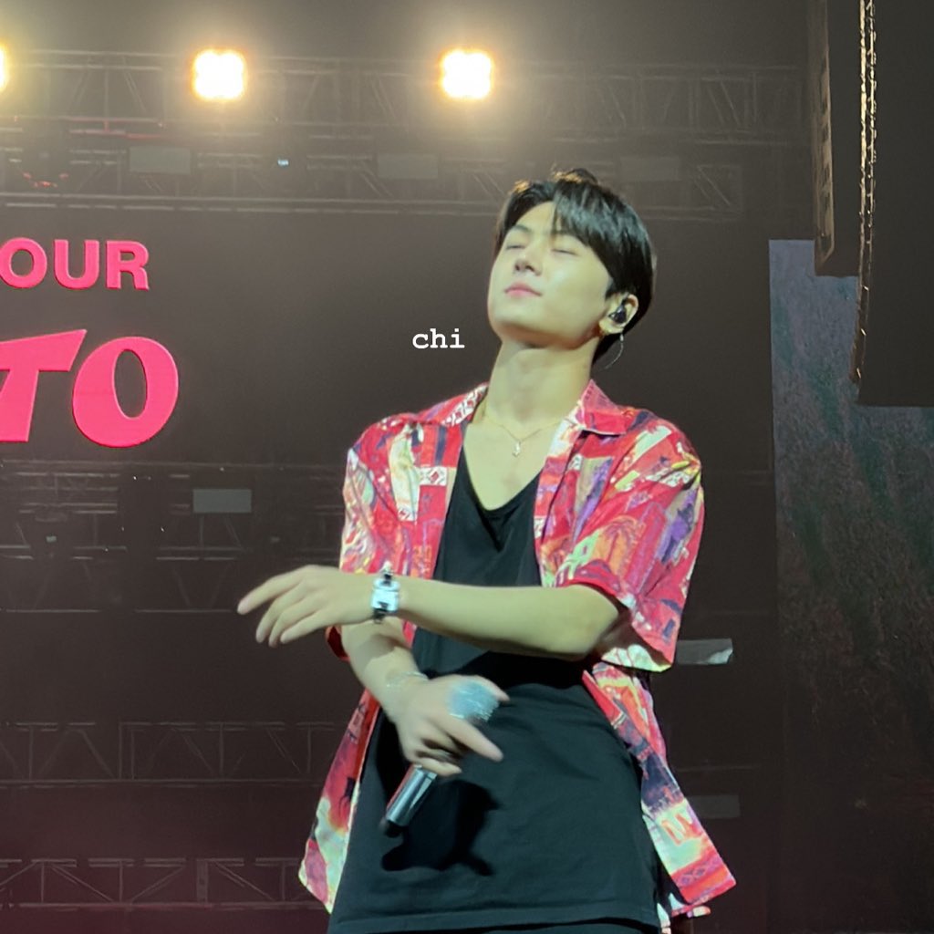 he’s glowing