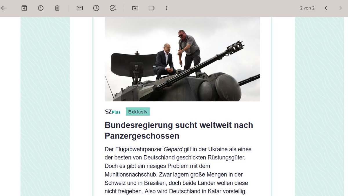 #Panzerlieferung:
Unsre Bundesregierung gibt wirklich alles, gelle Herr #Bundeskanzler🤣