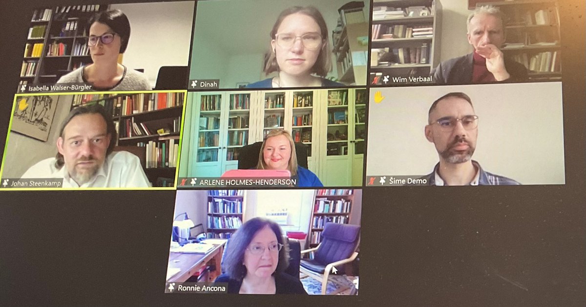 What a stimulating conversation! Thanks to @relics_research, my fellow panelists and to audience members. I hope that we can schedule a follow-up event as we have lots more to discuss (especially regarding how academics &amp; schoolteachers can collaborate effectively).