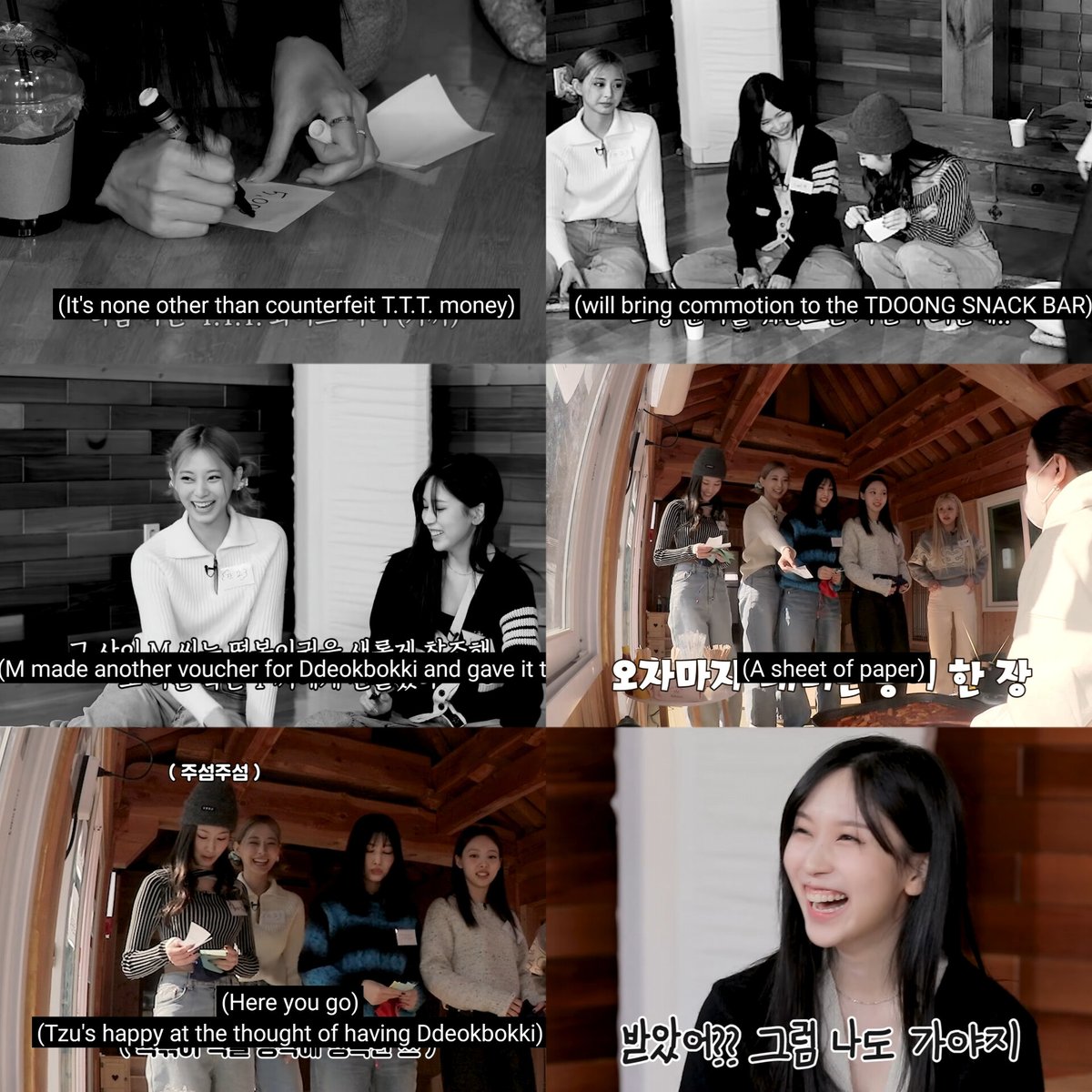 pinkot9's tweet photo. Who would have thought that T.T.T would be the origin of Mina's criminal record? Along with SaTzu as her accomplices. LOOK AT HOW PROUD SHE IS 😭 https://t.co/tuMerjo7Zn