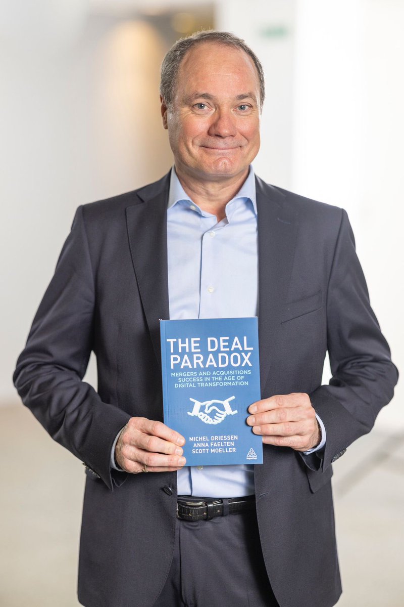 Special day today. Launch of our new business book The Deal Paradox. Explores how technology has impact and will impact M&amp;A. Many thanks to my co-authors <a href="/annafaelten/">Anna Faelten</a> and <a href="/scottmoeller/">Prof Scott Moeller</a> plus our publisher <a href="/KoganPage/">Kogan Page Publishing</a>. Enjoy the read