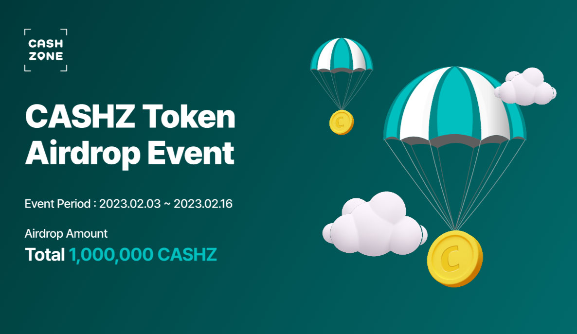 🗣[Announcement]
     The Biggest #CASHZ Token #Airdrop Event🤑

- A total of "1,000,000 CASHZ tokens" for  100 Winners💰
- Chosen RANDOMLY Method🔁 among the Event participants🏆

#MEXC 
#CAHSZ

Event Link: gleam.io/Yr92o/cashz-to…