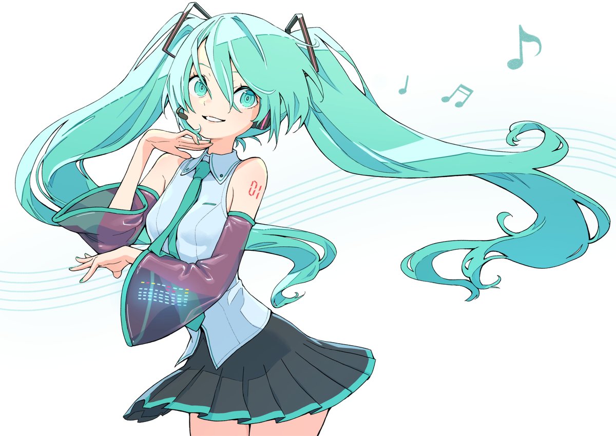 初音ミク 「」|かわやばぐ：春例あ13abのイラスト