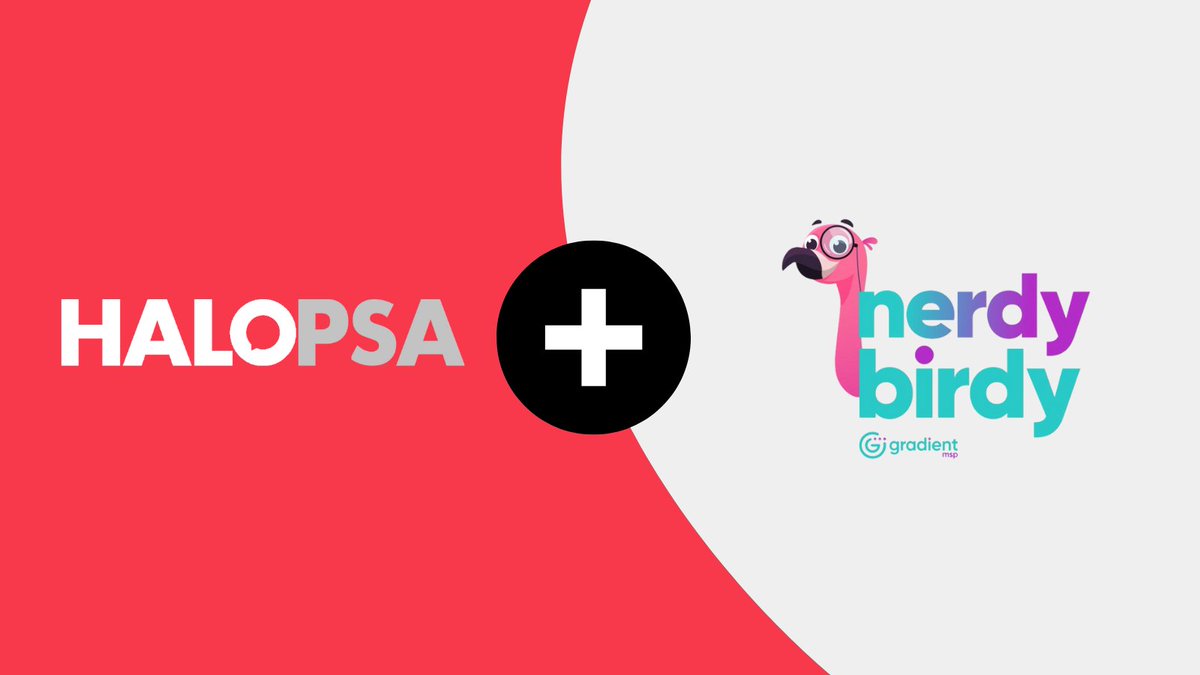 HaloPSA's very own Morgan Aspinall will be joining Bryan Chapman on Gradient MSP's Nerdy Birdy February webinar!

Click here to register - meetgradient.com/nerdy-birdy-we…