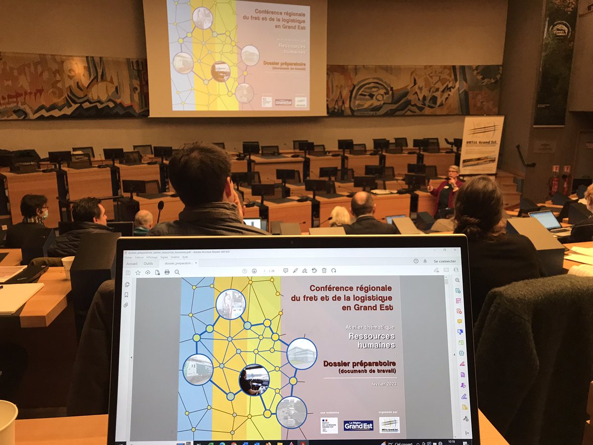 TLF_Est's tweet photo. Atelier Ressources humaines Conférence régionale du Fret et de la Logistique Nancy. L’@TLF_Est particulièrement impliquée avec la présence de son coprésident Laurent GUOLI (SPECILOR), le témoignage d’une entreprise adhérente QUIL et Marie Breton, déléguée régionale. #emploi #ORTL https://t.co/iIBoN0fkd6