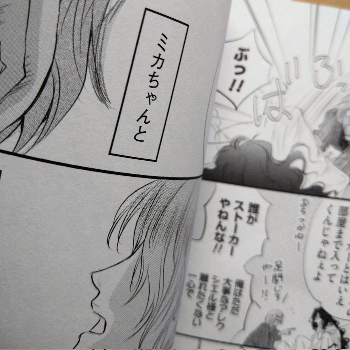 3巻は加藤が借りたCDはなんだったのか と
私のお気に入りのドールとウリーの出会いの話
4巻はアレクの身体の刹那と九雷のわちゃわちゃミカラファのいつもの感じ
が描き下ろしましされてます!