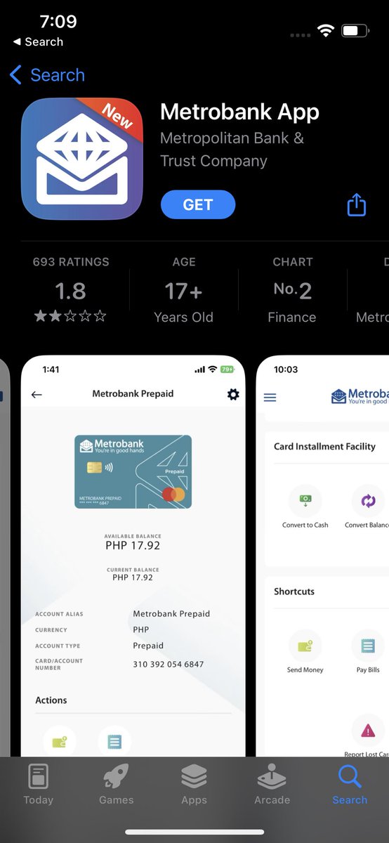 JhonnaFont's tweet photo. @Metrobank pls confirm if this is your new app https://t.co/tbQ3CqOdrD