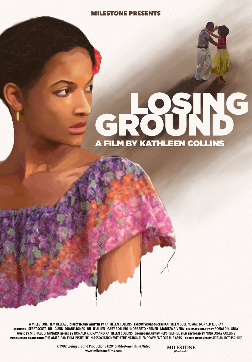 TCMComingUp's tweet photo. #ComingUpOnTCM
LOSING GROUND (1982) #SeretScott #BillGunn #DuaneJones
Dir.: #KathleenCollins 5:00 PM PT
A philosophy professor responds to her husband's philandering by pursuing fulfillment on her own.
1h 26m | Comedy | TV-14
#TCM #TCMParty #BlackHistoryMonth https://t.co/0Jg71ExeTz