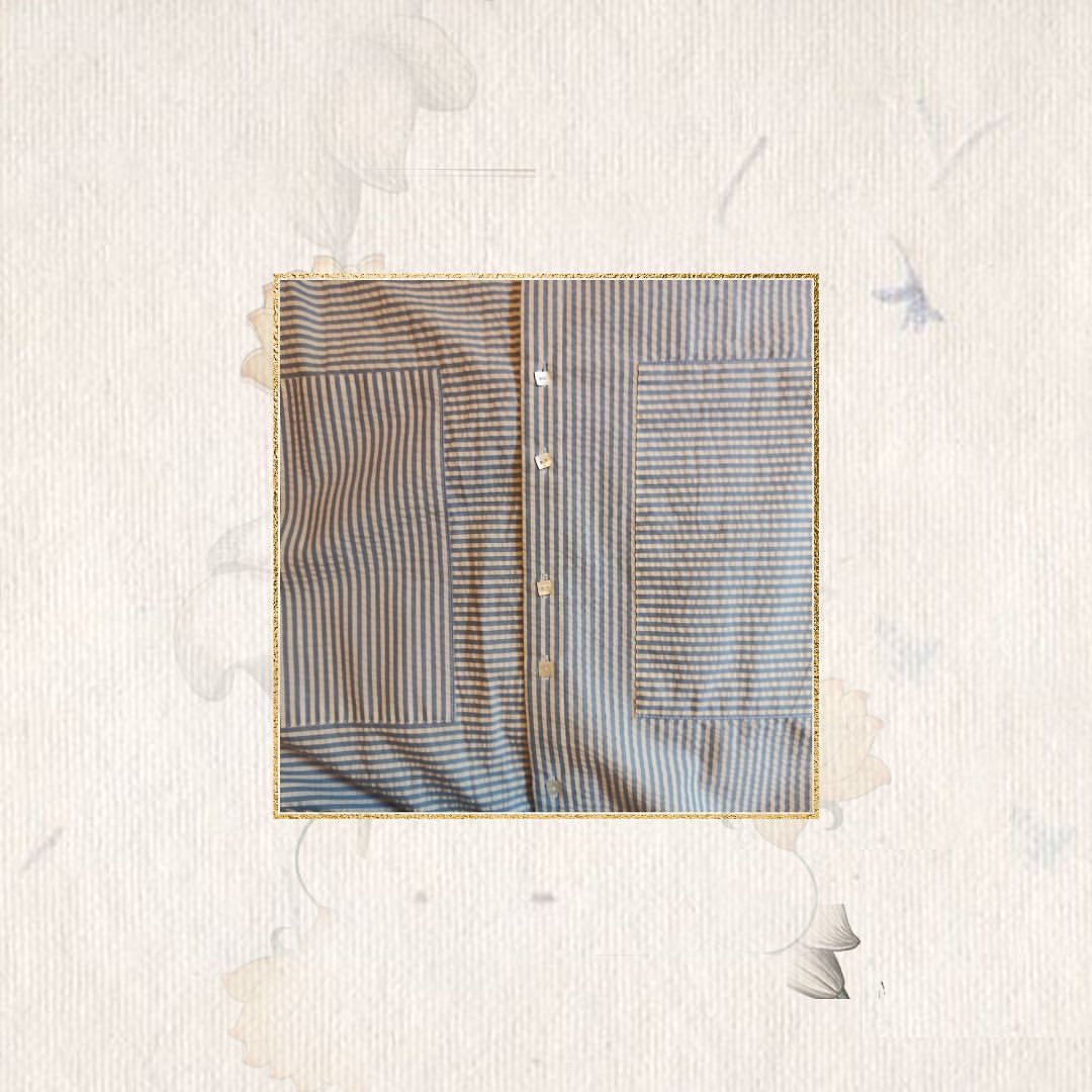 AmbiPai's tweet photo. Dress up chic with our new shirt dress featuring a quirky pattern, with the atypical placement of horizontal &amp; vertical striped fabrics on either side. Easy going with a Chinese collar, it can make a perfect outfit with a pair of straight pants.
#ambi #ambibysujatapai https://t.co/g7fl1ZpIS4