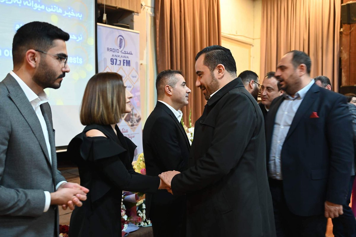 RamySyawish's tweet photo. بەشداریمان کرد لە ١١ ھەمین یادی دەست پێکردنی پەخشی رادیۆ عەنکاوا 97.7 کە لە لایەن یانەی لاوانی عەنکاوای کۆمەڵایەتی بەڕێوەدەبردێت.

شاركنا في احتفالية الذكرى ١١ لانطلاق بث راديو عنكاوا 97.7 الذي يديره نادي شباب عنكاوا الاجتماعي. https://t.co/GHAecM45Ye