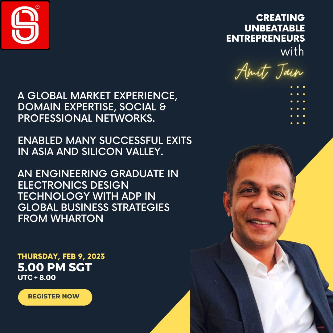 startup_bay's tweet photo. Amit Jain will speak along with Andrew Constable on how to build that perfect business model to enable your growth story. Don't miss this wonderful opportunity. Register now if you haven't already!

https://t.co/VnttsyTimX https://t.co/IGjme3P4MY