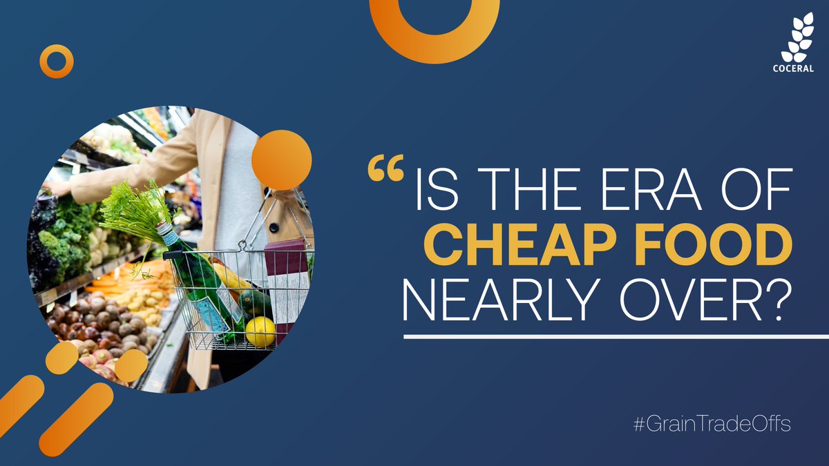 COCERAL_EU's tweet photo. We all know the issues over the past year with rising food prices and "#agflation". But is it the new normal? And how does the new 2023-2027 🇪🇺 #CommonAgriculturalPolicy affect the future?
@corradofinardi explores in our first #GrainTradeOffs analysis ⬇️
https://t.co/vP8ujl9pQz https://t.co/ISS8mqlr6p