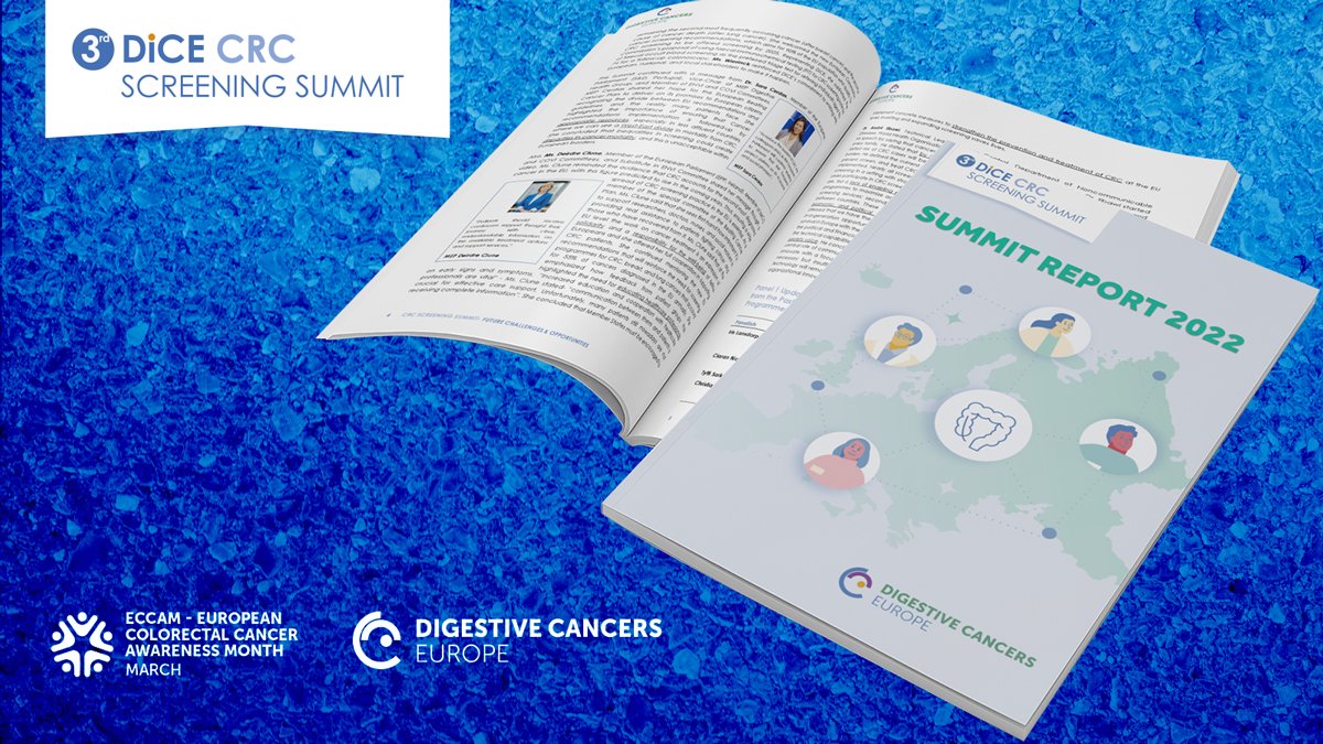 dice_europe's tweet image. As the European Colorectal Cancer Awareness Month #ECCAM2023 approaches, we are delighted to share insights from the 3rd CRC Screening Summit.

Download the report 👉🏽 bit.ly/3kWZQfU

Remember to register for the ECCAM Launch Online Event 👉🏽 bit.ly/3kFKNHt