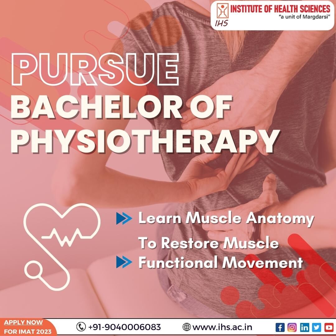 Learn & discover about muscles of human body - Pursue Physiotherapy 

Open the door to opportunities 
Apply now!

#Ihsindia #ihscures #physio #physiotherapy #physiotherapists #physiotherapydegree #muscleanatomy #humananatomy #functionaltraining #musclemovement