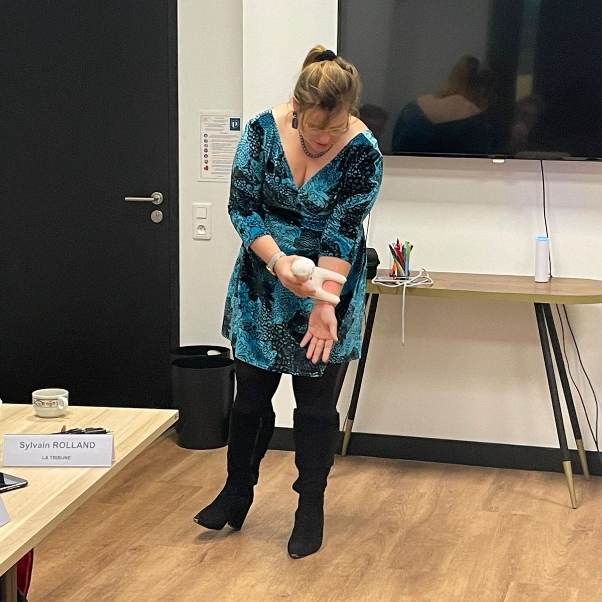 #TechForFuture #Nantes - Catégorie #SANTE
Candidat n°1 : <a href="/contactArterya/">Arterya</a> a développé le bracelet Blood’Up qui facilite les gaz du sang en permettant de repérer précisément le trajet de l’artère radiale et ainsi indiquer au soignant le point à ponctionner.