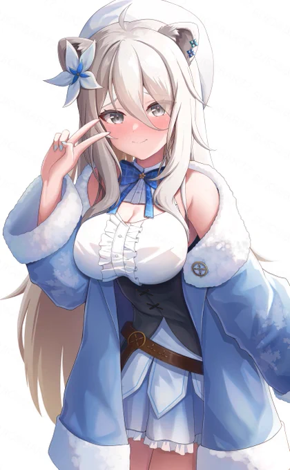ししろん ラミィちゃん衣装#獅白ぼたん #ししらーと 
