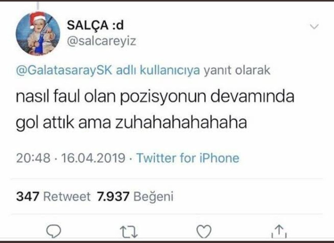 18-19 sezonunda yine Ali Palabıyık’ın yönetmiş olduğu derbide Feghouli’ye faul yapılan pozisyonun devamında Gol atarken her şey iyiydi, Palabıyık kendi canlarını yakınca ortalık yangına döndü. Bana dokunmayan yılan 1000 yaşasın mantığı var bunlarda <a href="/Fenerbahce/">Fenerbahçe SK</a>