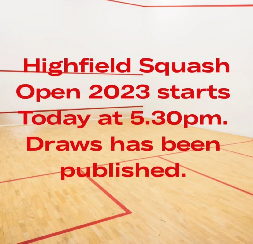 It's gonna be a good one !!!! Let's Squash! 
sportyhq.com/tournament/vie…