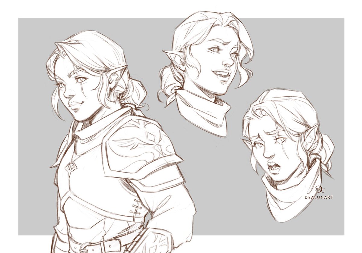 Some Pike sketches.

I love that we get to see a bit more of her in the show than we did in the campaign.

#piketrickfoot #criticalrolefanart #CriticalRole #TheLegendofVoxMachina #VoxMachina #tlovm #ArtistOnTwitter