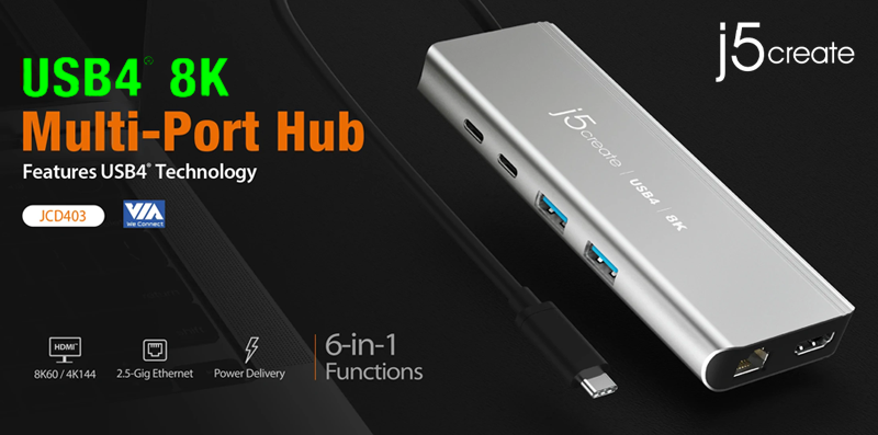 FrontosaSA's tweet image. This high-performance USB4 multi-port hub incorporates the latest USB4 controller offering compatibility with Thunderbolt 4 and older USB specifications. Now available on our website!

Link: frontosa.co.za

#j5create #USB4 #multiport #thunderbolt4  #USB