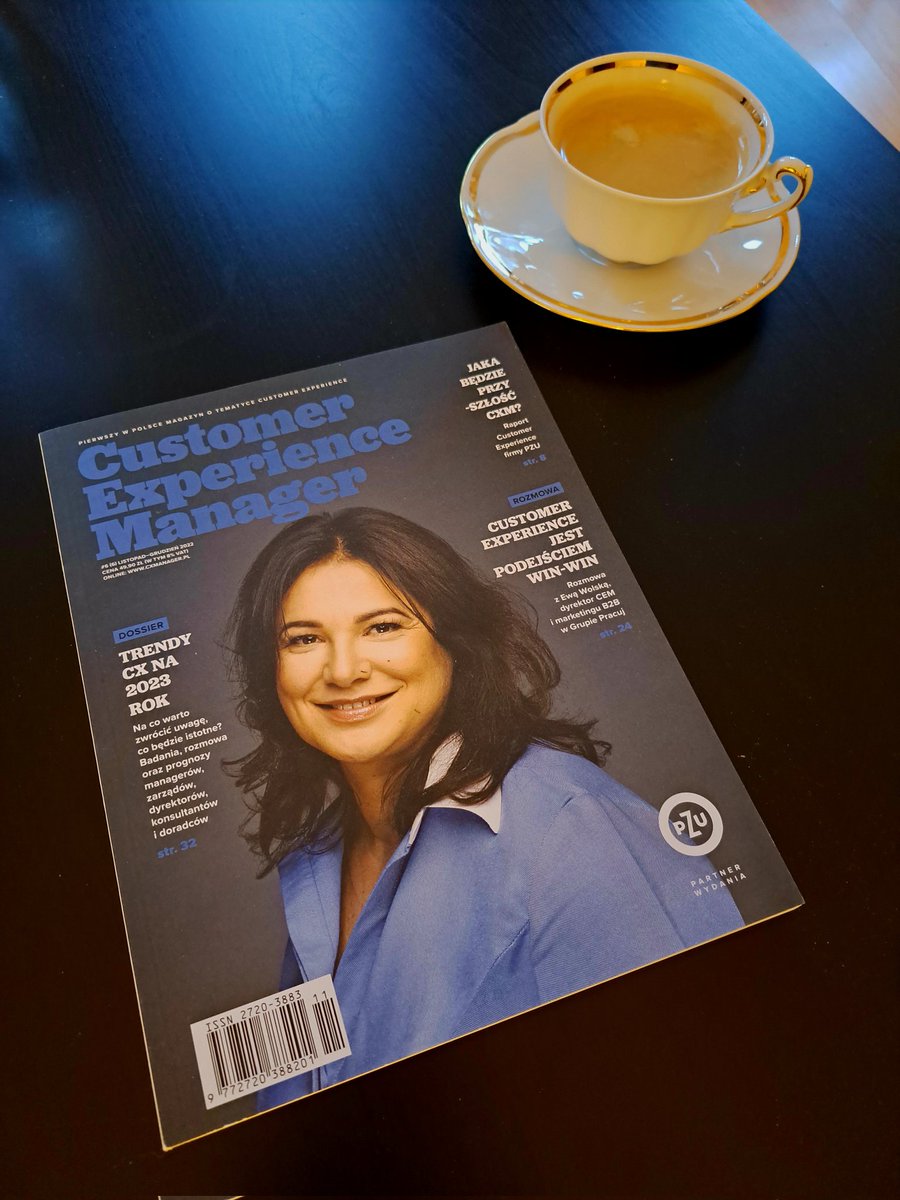 PawelAnyszewski's tweet photo. Będzie czytane 😀 doświadczenia Klientów
#cx #pzu #cxmanager #nps #pracuj #pko #bank #customerexperience https://t.co/XF5Uf6CvEW