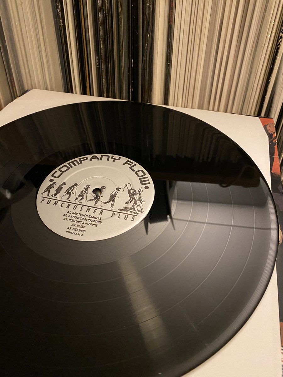 stilts88's tweet photo. Company Flow - Funcrusher Plus
Make me an offer & it’s yours.
Vinyl looks unplayed.
Sleeve still shines with minimal spine wear
#companyflow #elp #coflo #rawkus #rawkysrecords #undergroundhiphop #raprecords https://t.co/lL3IPdXMao