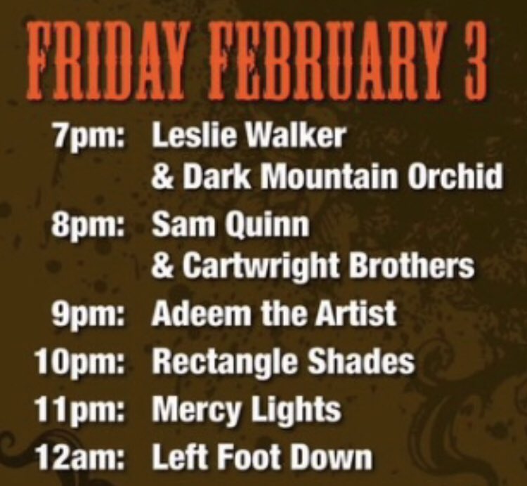 TONIGHT!!! Relix Variety Theatre. Be there! #WaynestockXI