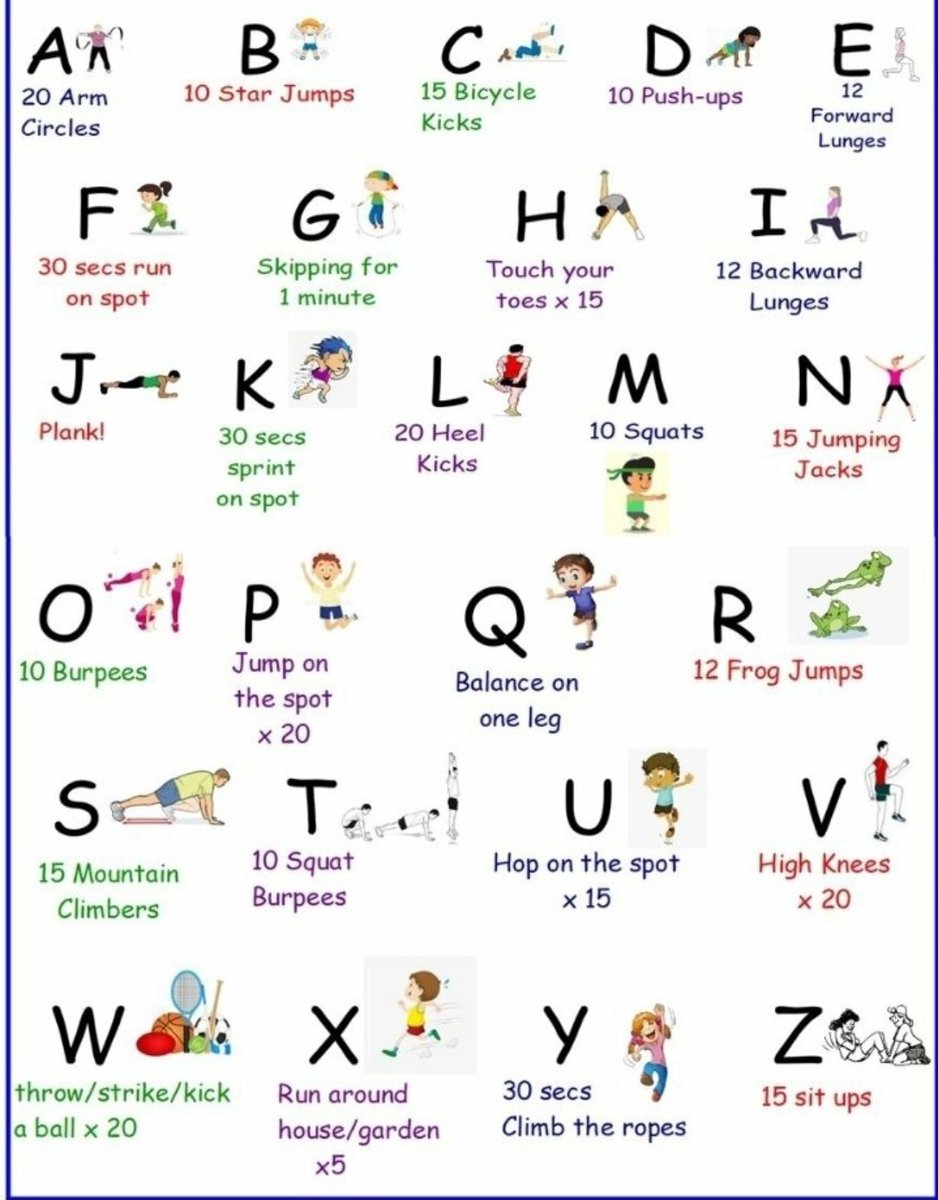 stbenedictsand1's tweet image. &apos;Active Break February&apos; kicked off in each class this week with our alphabet challenge! #ASF @ActiveFlag