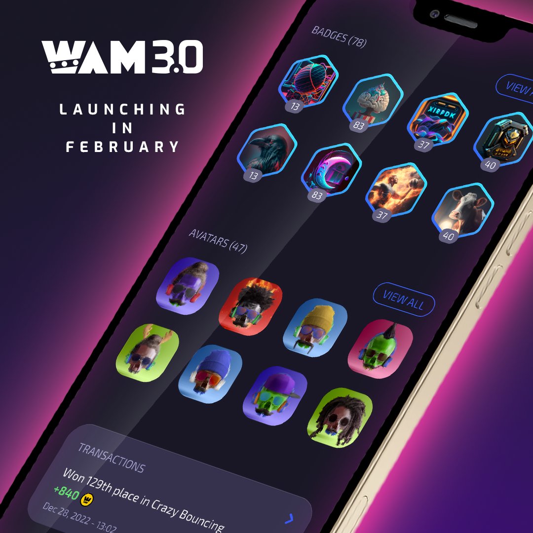 playWAM's tweet photo. Another sneak peek of #WAM 3.0 is here and it's lit! 🔥

Who's ready to get their exclusive on? 😎
With badges &amp; avatars coming soon, you better believe it's time to level up! 💥 🚀

Grow your profile 🏆, make it special 🎨, and enjoy the fun of @playWAM! https://t.co/V7RU6CDaKv