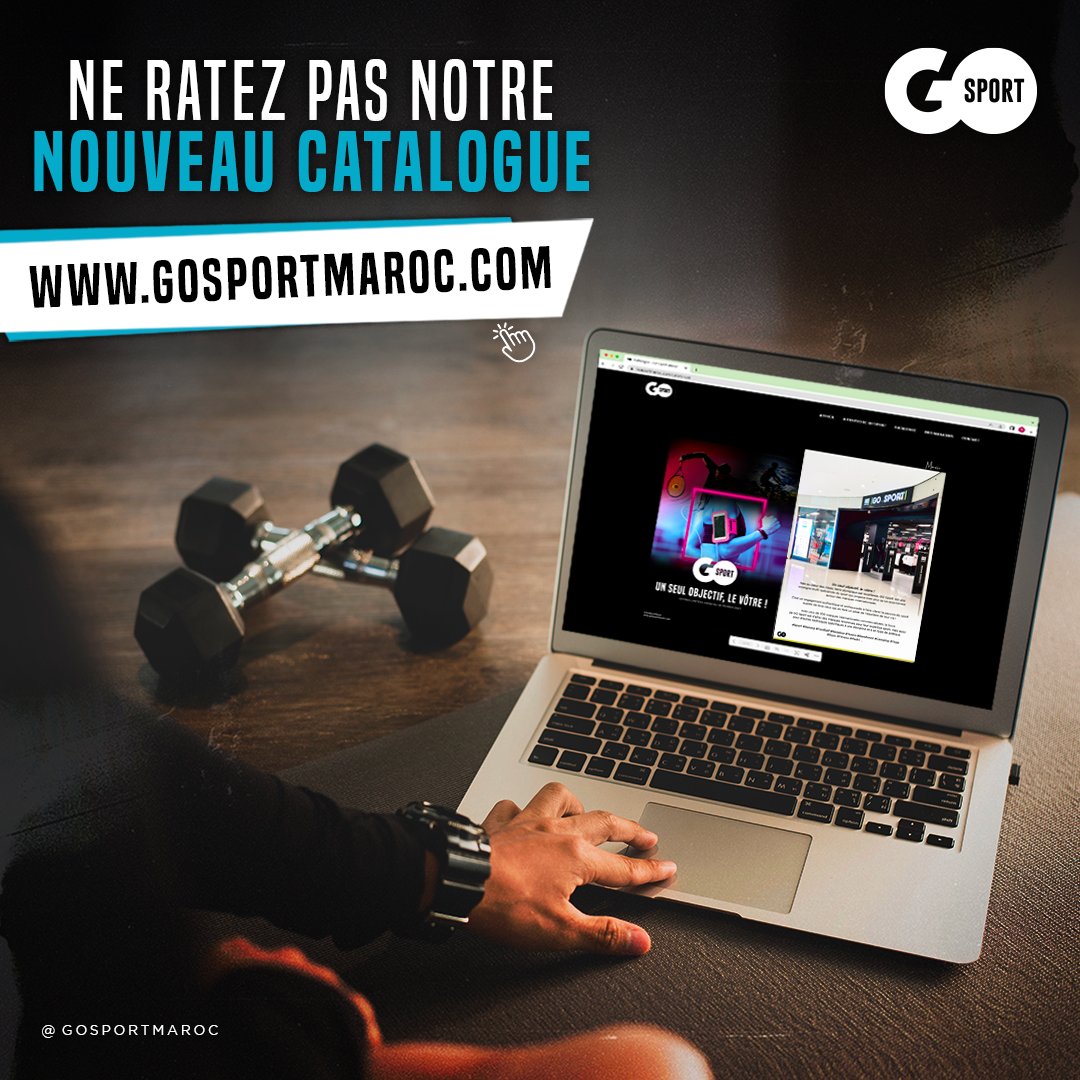 GOSportMaroc's tweet photo. Découvrez le catalogue #GOSportMaroc sur https://t.co/dSpHoCxpDN 🏅
#Sport #YouCanDoIt https://t.co/eUda9r1tHu