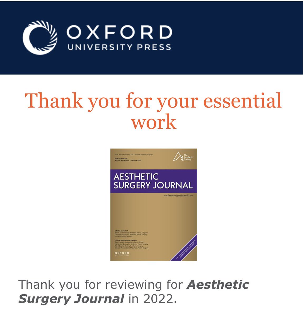 Being a medical journal reviewer is a privilege as it helps me to keep up to date with current research and cutting edge innovations in the field of hair restoration surgery. 
This also aligns with the ethos of <a href="/FarjoHair/">farjohair</a> Research, Restoration and Education