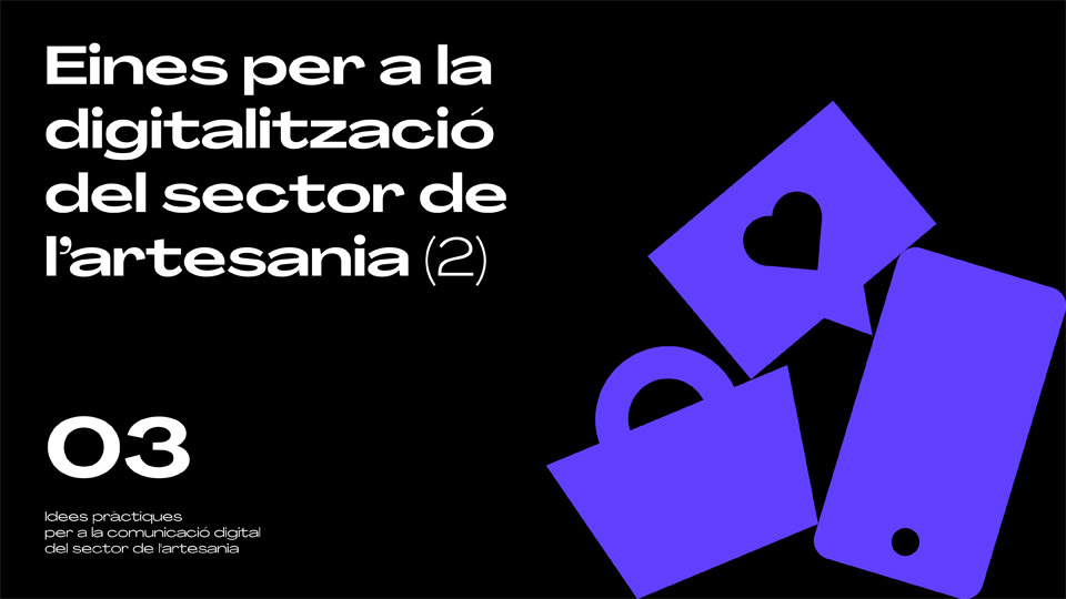 ccamcat's tweet photo. #Sapsque a la Guia amb idees pràctiques per a millorar la #comunicacióDigital dels professionals artesans hi trobaràs eines per incorporar la teva empresa al món digital? 

📲https://t.co/eOcEpPP2Lx https://t.co/3Er9LnT0Iz