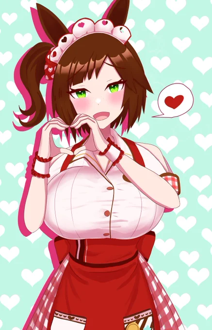 #ウマ娘 #アイネスフウジン    アイネスはジト目が似合うの 