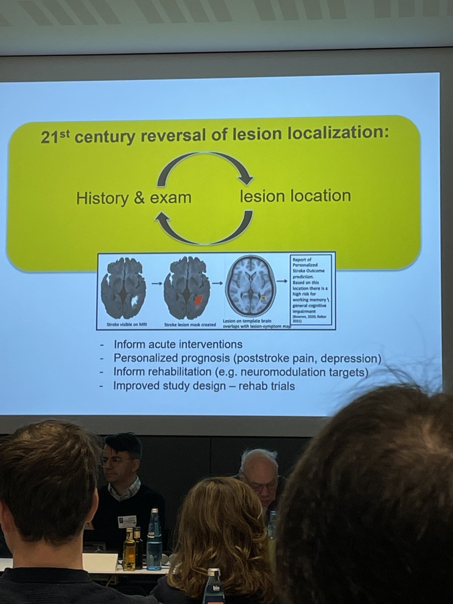 StephForkel's tweet photo. Excellent presentation by @boeslab linking #clinical patient presentation and predictions using #FC functional connectivity and #structral connectivity. Both have their value independently and when combined in one model. https://t.co/yejzjMydCs