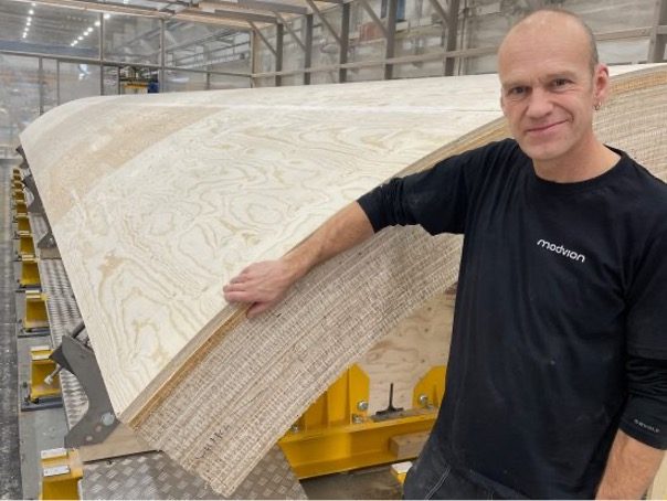 NWoodJournal's tweet photo. Wind turbine towers of wood: The expansion of wind power has been big during the last few years in Sweden. In 2021 alone, over 450 new windmills were built in Sweden. So far all have been built of steel but now wood is available as an optional material.… https://t.co/0TVbR3XmVm https://t.co/GF4jlWCrqw