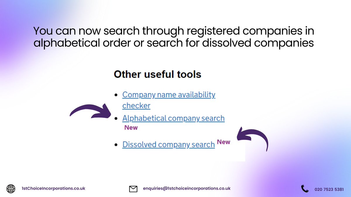 Spotted: New Companies House search function

#companieshouse #ukcompanies #search #formationagent