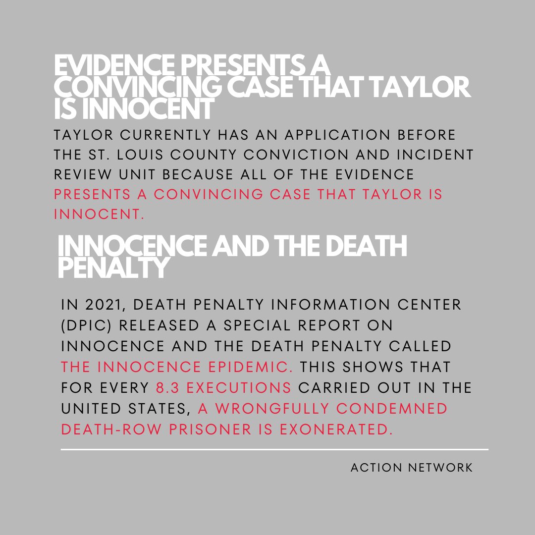 Amicus_ALJ's tweet photo. Leonard Taylor is scheduled to be executed 
by the state of Missouri on 7 February 2023. 
.
.
.
#missourideathrow #deathrow #upcomingexecution 
#missourideathpenalty #leonardtaylor #deathsentence 
#lethalinjection #equalaccesstojustice #humanrights 
#amicus #amicusalj https://t.co/sSt3kyjph9