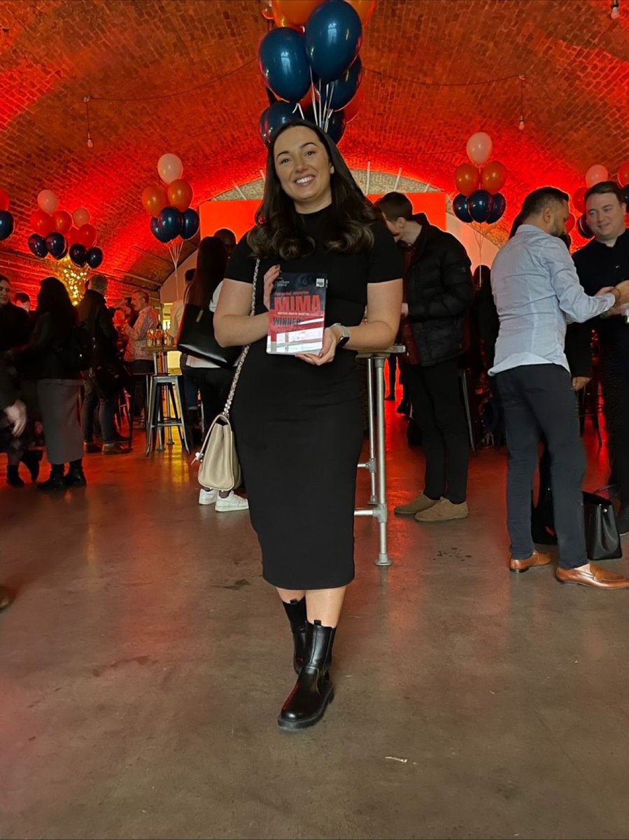 OSBGroupUK's tweet image. We&apos;d like to say a huge congratulations to our Event Executive Lauren Wilsher on receiving the @F_Reporter MIMA &apos;Rising Star of the Year&apos; award 2023 🏆

Fantastic achievement to end the week on ⭐

#MIMA23 #WeAreOSB