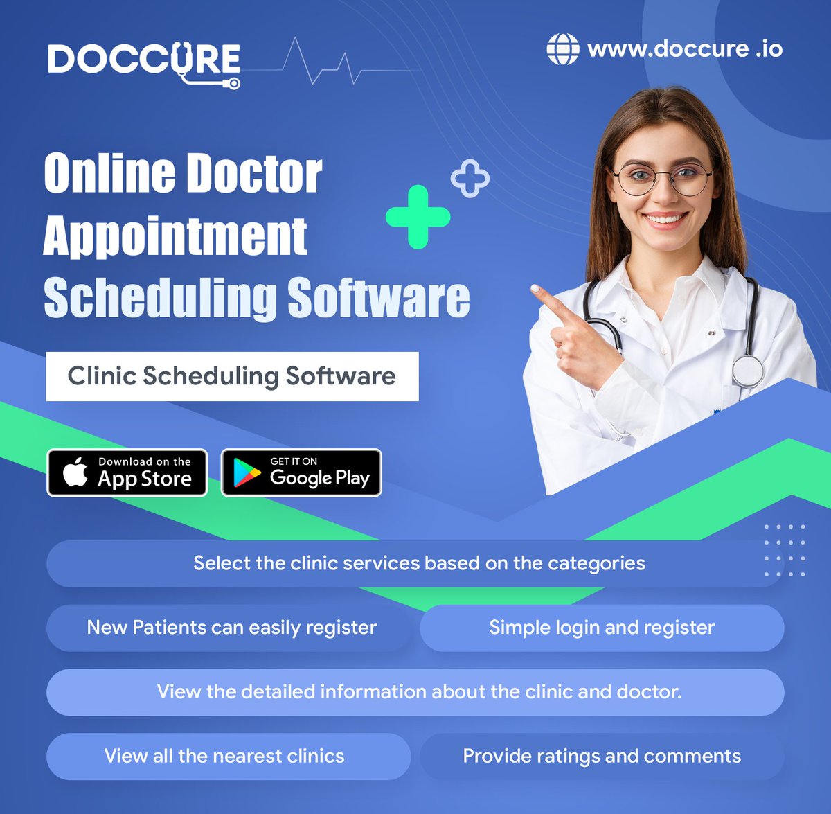 A complete medical appointment scheduling software solution and send us an inquiry for a free demo - doccure.io/book-a-demo

#healthcare #doctors #software #pharmacy #bookingengine #bookingsystem #appointmentscheduling #clinicaldatamanagement #hospitalsoftware #cloud #webapp