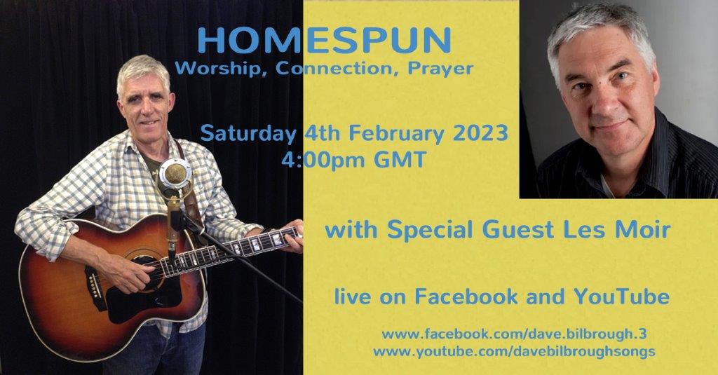 Homespun Webinar with Dave Bilbrough I am looking forward to being a part of Dave Bilbrough's Homespun webinar on Saturday 4th February. Watch live on Facebook and YouTube at 4pm. facebook.com/dave.bilbrough… youtube.com/@davebilbrough…