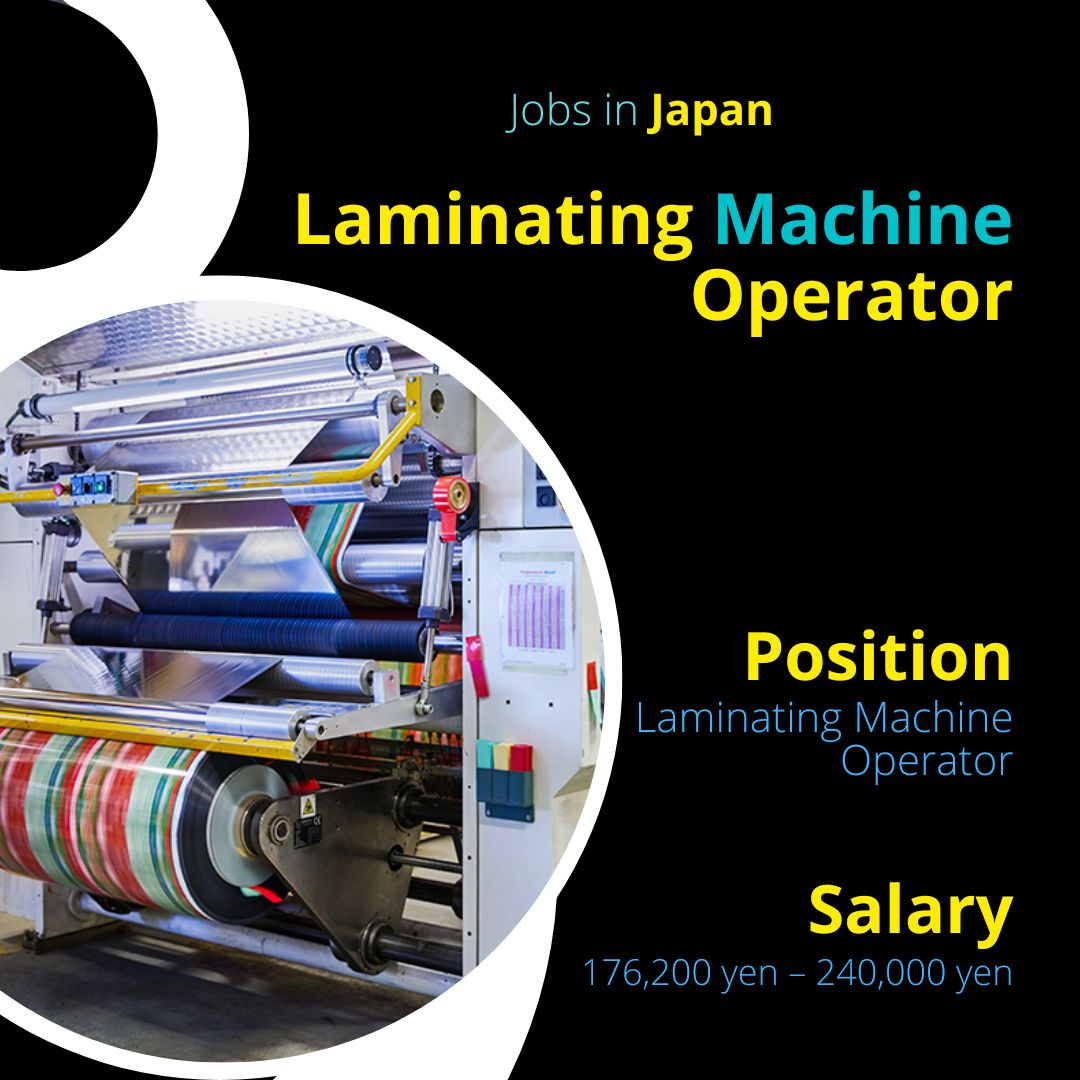 ejobsboard1's tweet photo. Laminating Machine Operator Jobs in Japan 2023
Position -> Laminating Machine Operator
Salary -> 176,200 yen – 240,000 yen
Apply From This Link -> https://t.co/cr3G1Gjn5D
#ejobsboard #latestjobs #careers #jobs #techjobs #worldwidejobs #opportunity #recruitment #2022jobs #finl https://t.co/hDu7Uj4mlw