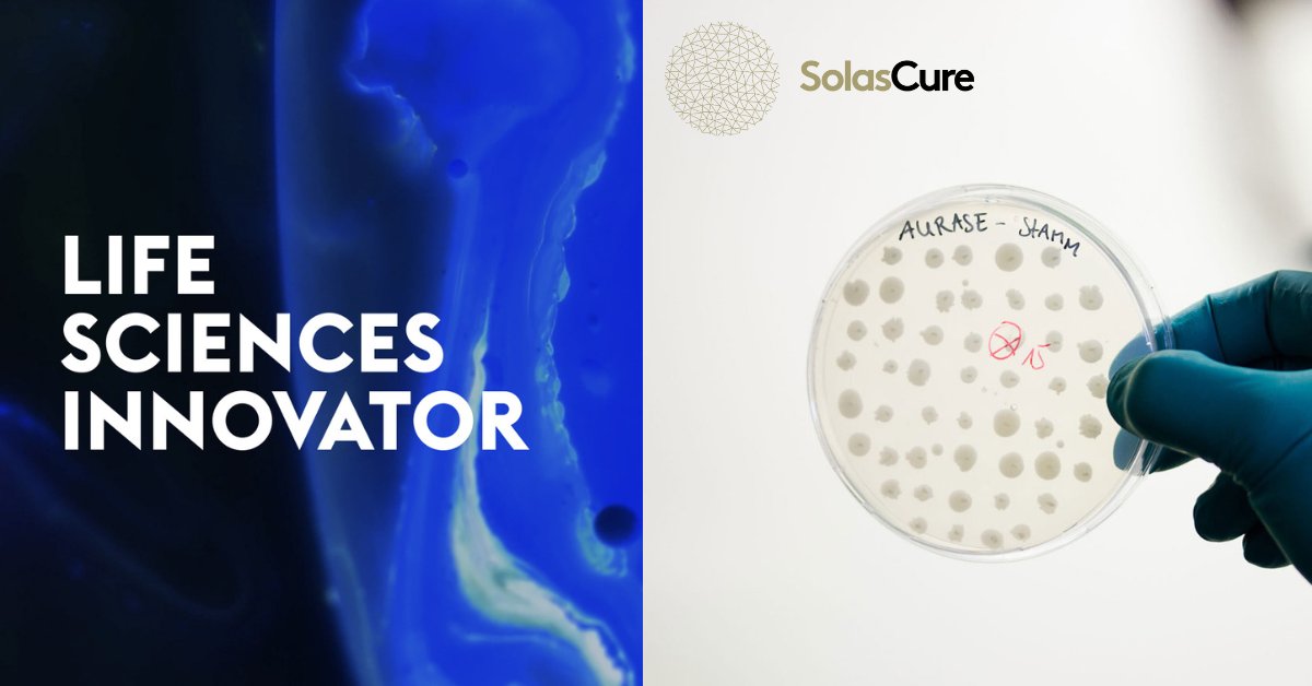 SolasCure are delighted to have been selected as a UK Life Sciences Innovator 2023. This is significant recognition by @tradegovukMEAP of our propriety technology as we work to develop revolutionary wound care treatments.

#LSI2023 #UKInnovation #LifeSciences #Future #Technology