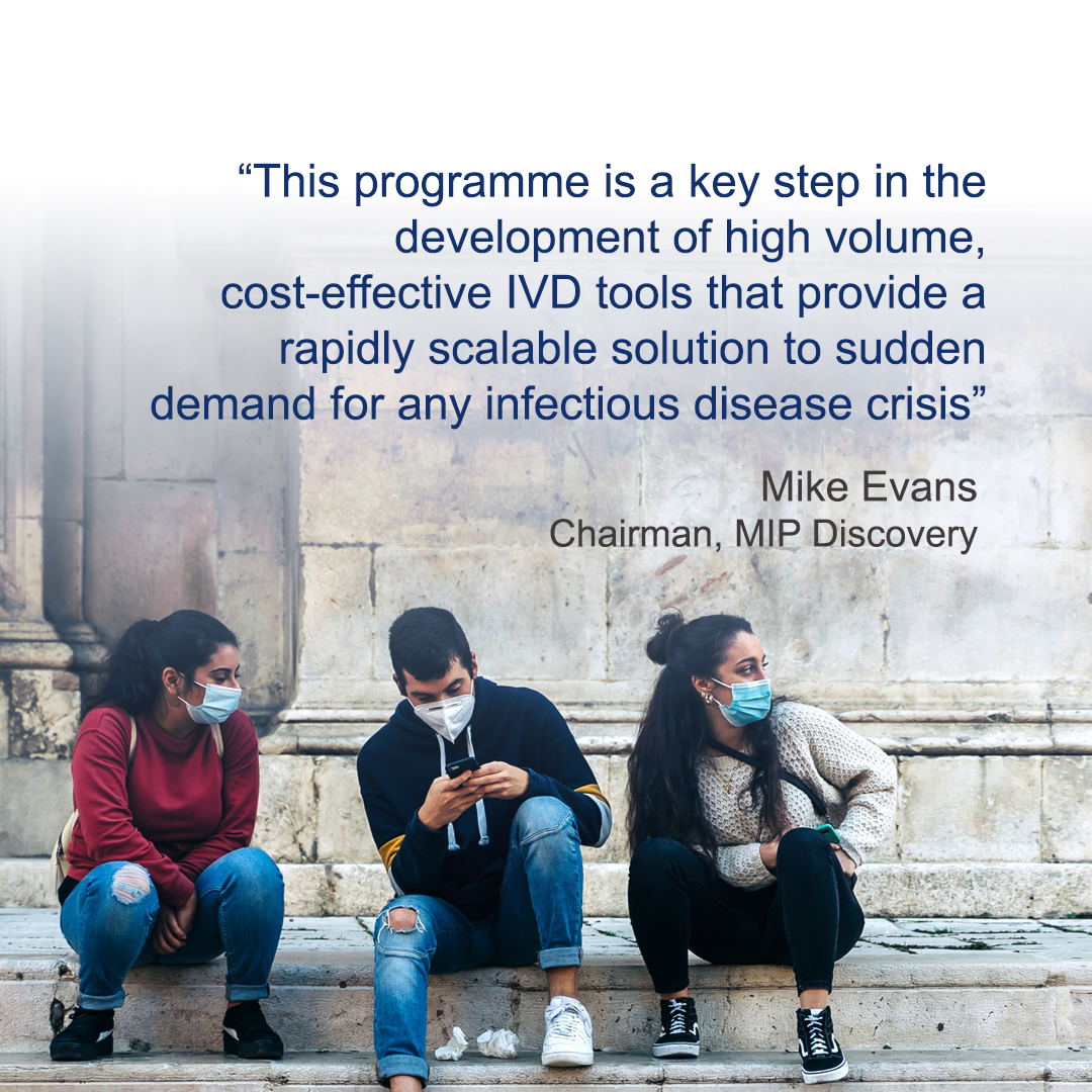 ow.ly/gaLr50MIJvK MIP Recent funding from the Bill and Melinda Gates Foundation will further accelerate our vision of enabling the rapid deployment of low cost, high volume diagnostic tests to low and middle income countries.