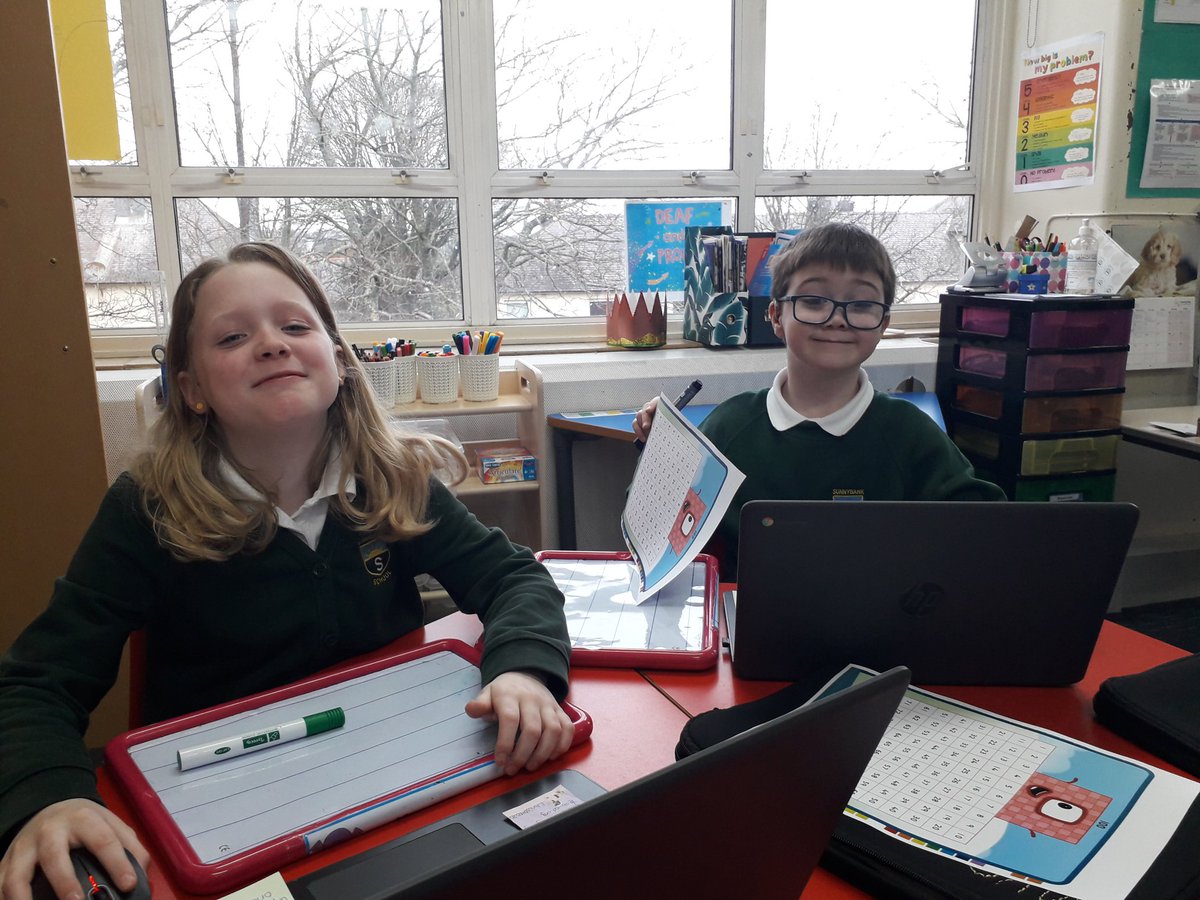 ASfD_HSS's tweet photo. A productive Friday morning for our P4s this morning... both displaying some of our core school values: respect, responsibility and aspiration. Fantastic work 🤩 #ASfD https://t.co/yzKK6k63HM