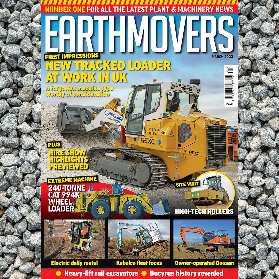 EarthmoversMag's tweet image. 🟡 MARCH 2023 ISSUE 🟡

The brand new edition of EARTHMOVERS is on sale now! Get your first look at the cover and order via this link ⬇️
earthmoversmagazine.co.uk/magazine/back-…

-----
#EarthmoversMagazine #earthmovers #construction #plant #plantmachinery #digger #excavator #mining #demolition