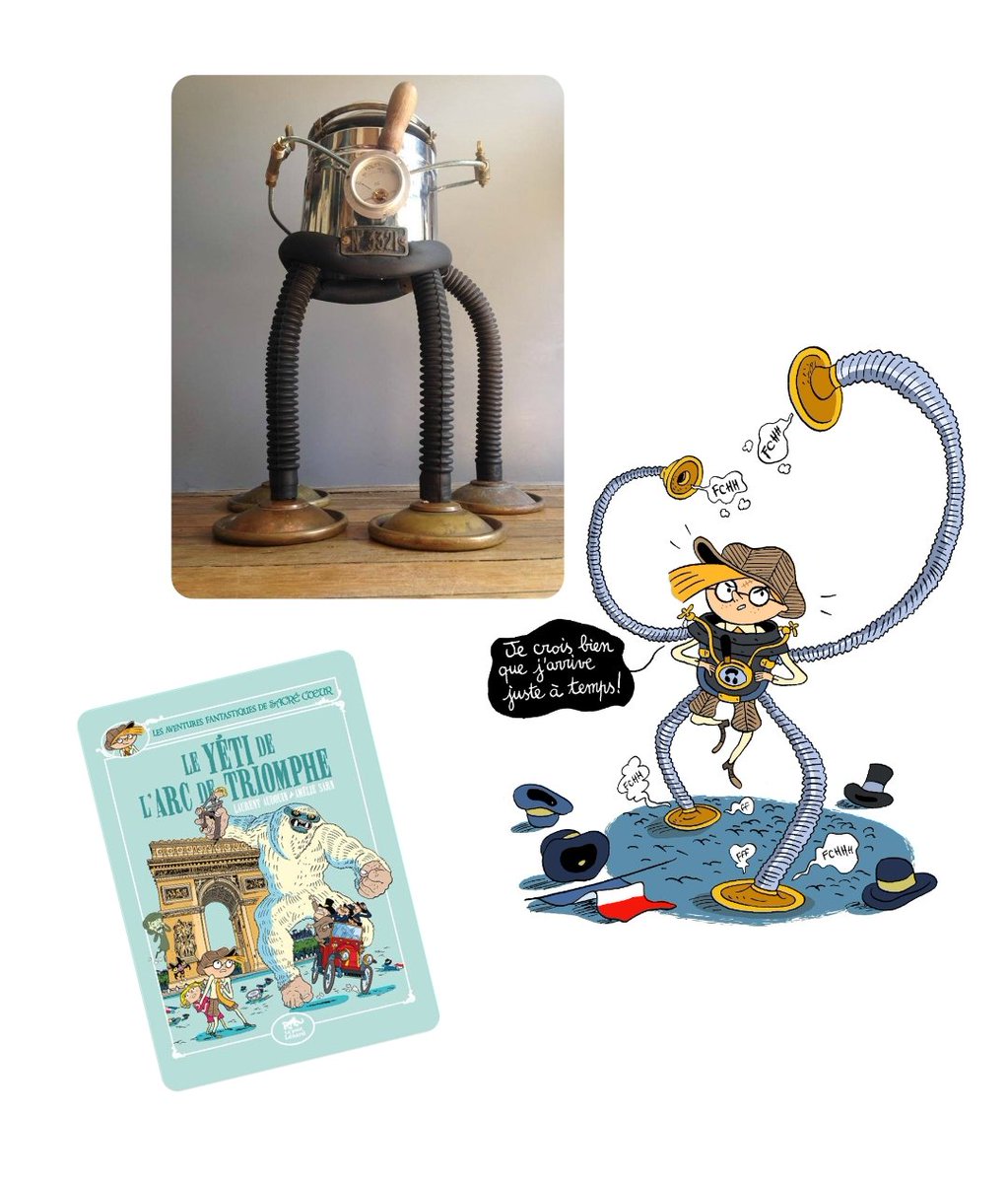 classedesmakers's tweet image. Nous avons visité l&apos;atelier de Sacré Coeur et nous allons fabriquer nous aussi des machines à attraper les créatures ! #NotreImmeubleàParis #fablabalecole