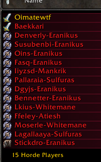 TyeFoods's tweet photo. @BlizzardCS Are you guys doing anything to combat this plague? WotLK Classic 70-79 bracket BGs. DK Bots are getting out of hand. https://t.co/u9yHQPoCUB